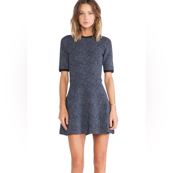 A.L.C. Dresses & Skirts - NWT A.L.C. ‘Deele’ Knit Flare Mini Dress • S